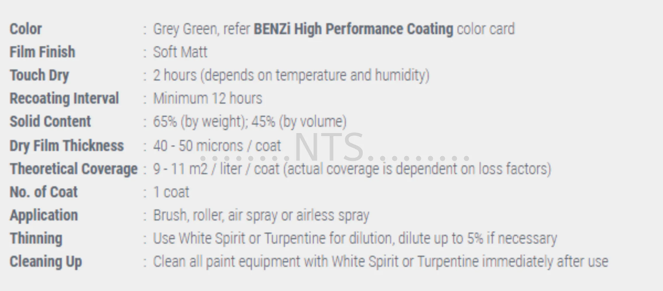 MCI Paint BENZi Zinc Chromate Primer - Image 3