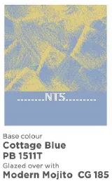 Nippon Momento Cloud Gold CG185 PB 1511T Cottage Blue