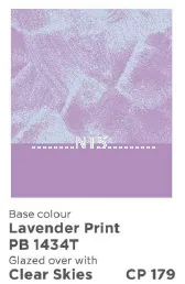 Nippon Momento Cloud Pearl CP179 PB 1434T Lavender Print