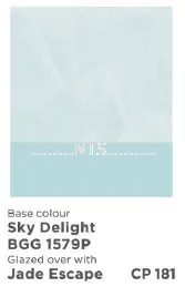 Nippon Momento Cloud Pearl CP181 BGG 1579P Sky Delight