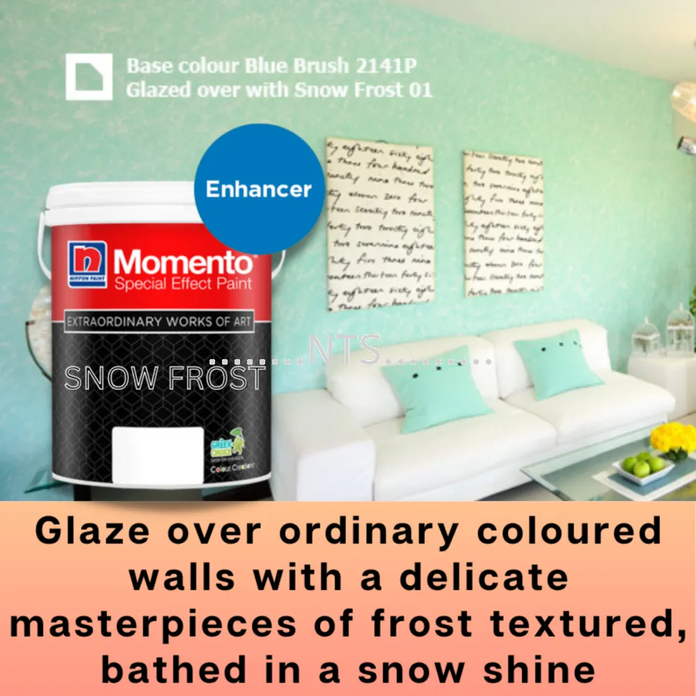 Nippon Paint Momento Snow Frost (Enhancer Series)